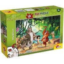 puzzle 35 el. maxifloor disney the jungle book lisciani