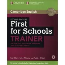 first for schools trainer. six practice tests with answers a