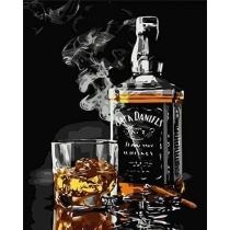 twoje hobby malowanie po numerach. jack daniels 40 x 50 cm