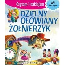 czytam i naklejam. dzielny, ołowiany żołnierzy