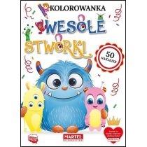 kolorowanka wesołe stworki