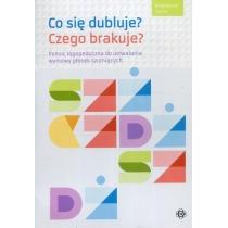 co się dubluje? czego brakuje?