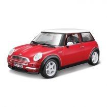 mini cooper 2001 red 1:18 bburago