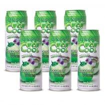 coco cool woda kokosowa zestaw 6 x 520 ml