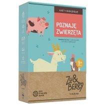 poznaję zwierzęta. karty obrazkowe 9 mies.+