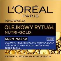 loreal paris nutri-gold olejkowy rytuał krem-maska na noc 5