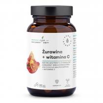 aura herbals żurawina 800 mg + witamina c suplement diety 6