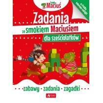 zadania ze smokiem maciusiem dla sześciolatków