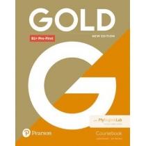 gold new edition. b1+ pre-first. coursebook with mel