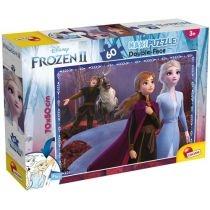 puzzle dwustronne 60 el. supermaxi. frozen lisciani