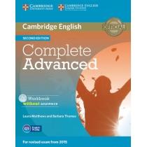 complete advanced. workbook without answers with audio cd. 2