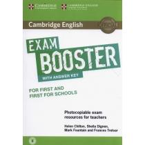 cambridge english exam booster for first and first for schoo