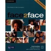 face2face intermediate. student&#039;s book with online work