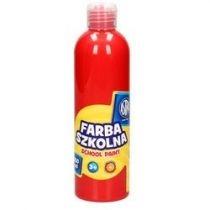 astra farba szkolna naturalna tempera brokatowa 250 ml czerw