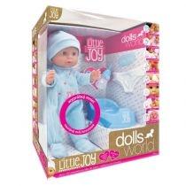 lalka bobas. little joy 46 cm dolls world