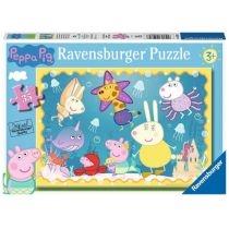 puzzle 35 el. świnka peppa. podwodny świat ravensburger