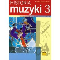 historia muzyki 3. podręcnzik dla szkół muzycznych