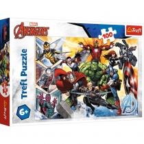 puzzle 100 el. siła avengersów. disney marvel trefl