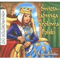 do kolorowania - święta jadwiga królowa polski