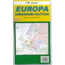 europa 2018 mapa samochodowa 1:4 300 000