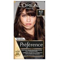 loreal paris preference farba do włosów 4.0 tahiti brąz