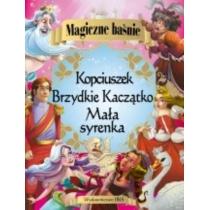 magiczne baśnie. mała syrenka, kopciuszek, brzydkie kaczą