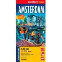 comfort! map amsterdam 1:15 000 plan miasta