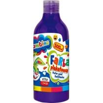 st. majewski farba plakatowa w butelce bambino 500 ml fiolet