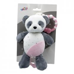 plusz pozytywka panda różowa 24 cm 1184