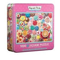 puzzle 1000 el. cupcake party tin 8051-5604 eurographics