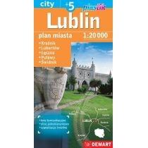 plan miasta lublin 1:20 000 plastik demart