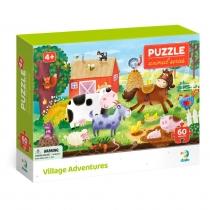 puzzle 60 el. biomy. wiejska przygoda dodo