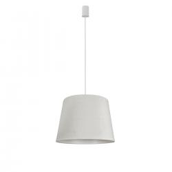 nowodvorski 8442 cone m white 1x60w lampa wisząca biały