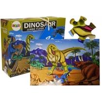 puzzle 48 el. dinozaury leantoys