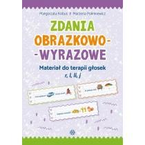 zdania obrazkowo-wyrazowe. materiał do terapii głosek r, l