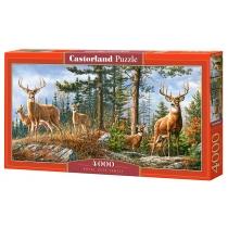 puzzle 4000 el. royal deer family castorland