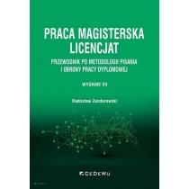 praca magisterska. licencjat