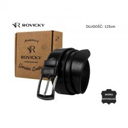 pasek męski skórzany 38mm rpm-24-125-pum black8 nn