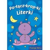 połącz kropki literki miś