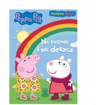 peppa pig. kreatywny maluch. na pogodę i na deszcz