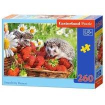 puzzle 260 el. strawberry dessert castorland