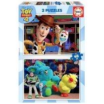 puzzle 2 x 48 el. toy story 4 educa