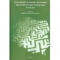 z zagadnień nadzoru i kontroli organów władzy publicznej 