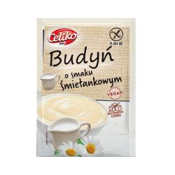 budyń o smaku śmietankowym bez dodatku cukru 40 g