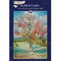 puzzle 1000 el. kwitnące drzewo brzoskwini bluebird puzzle