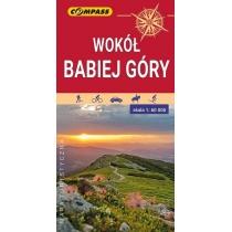 mapa turystyczna wokół babiej góry 1:60 000