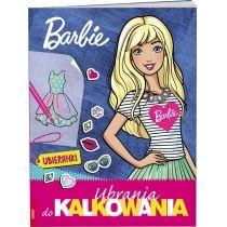 barbie. ubrania do kalkowania