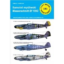 samolot mysliwski messerschmitt bf 109 g