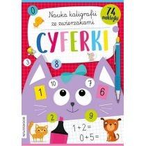 nauka kaligrafii ze zwierzakami. cyferki