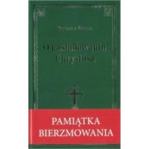 o naśladowniu chrystusa- zielona oprawa bierzm.